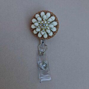 Floral Badge Reel